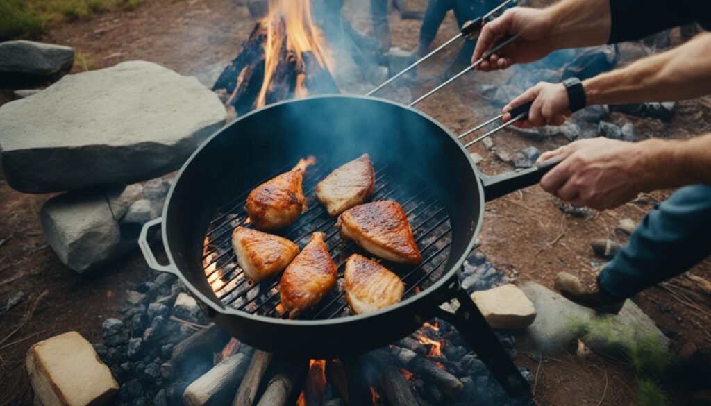 Campfire Cooking Techniques for Chicken Breast