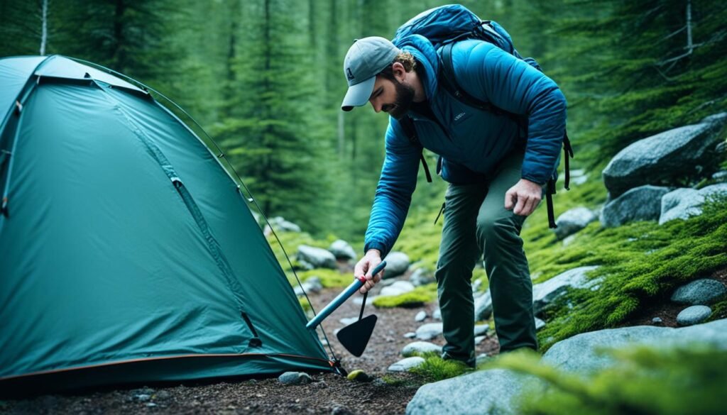 Choosing the Right Spot for Tent Setup