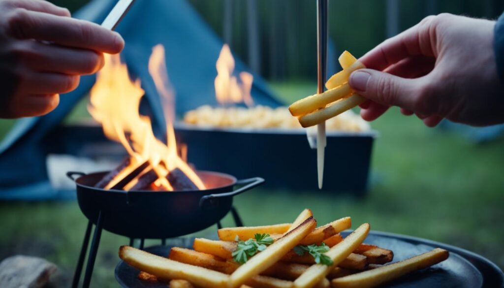 DIY campfire fries recipe