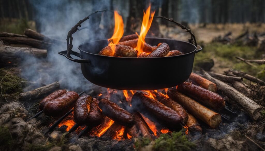 Dutch Oven Brats Recipe