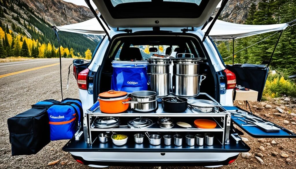 Portable Camp Kitchen