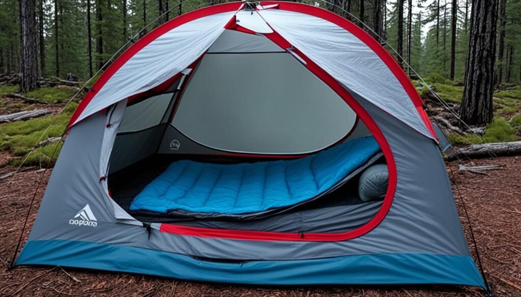 breathable tent with good airflow