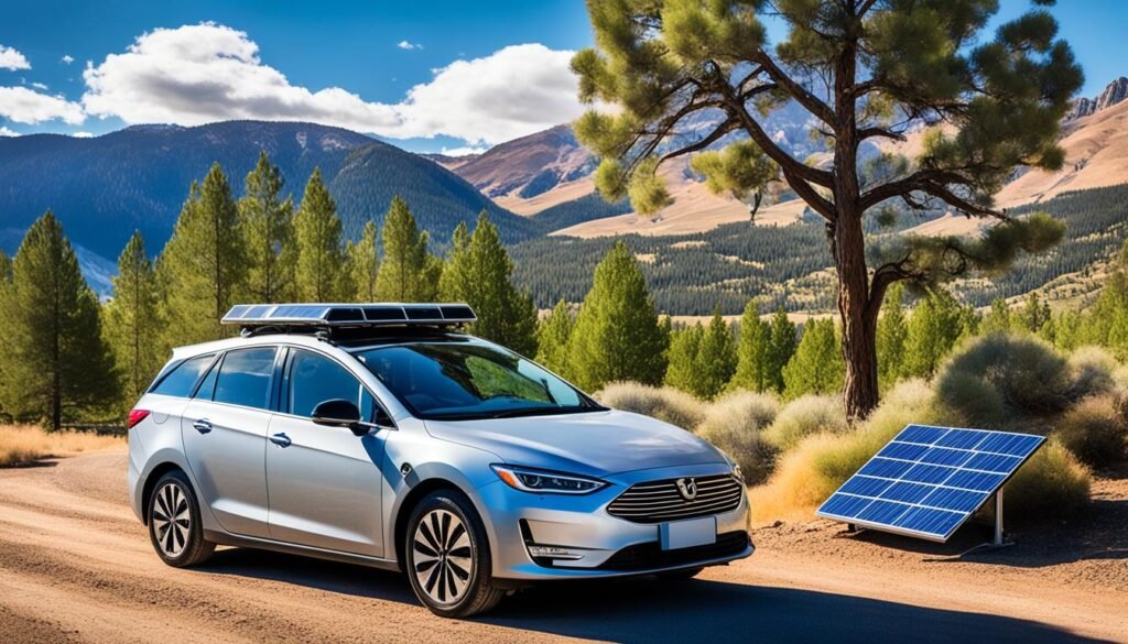 car camping solar panels