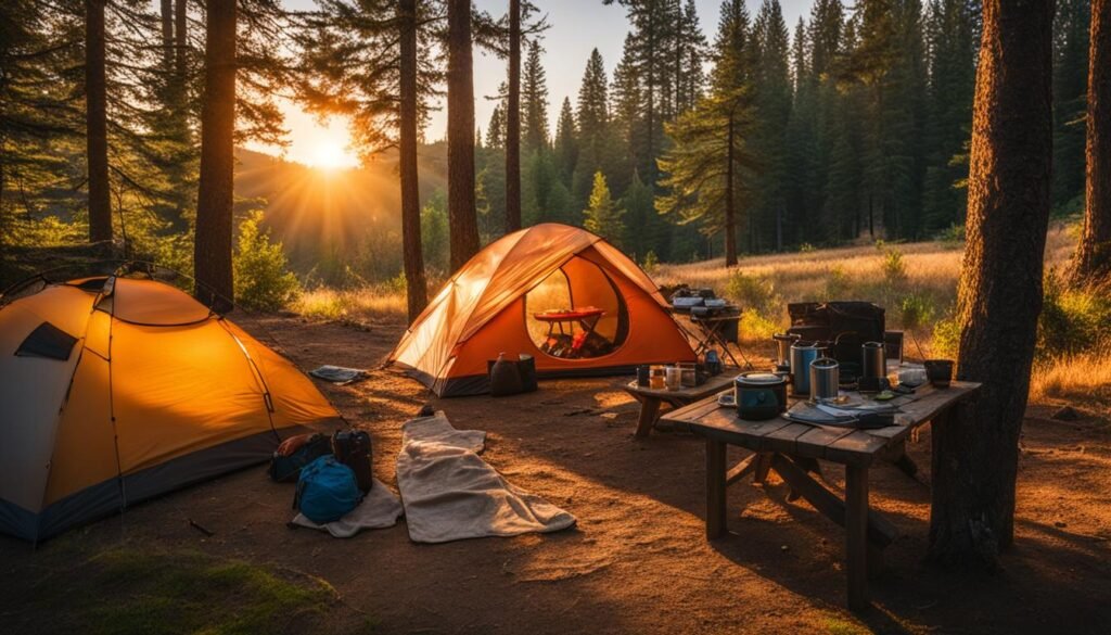 car camping trip planning