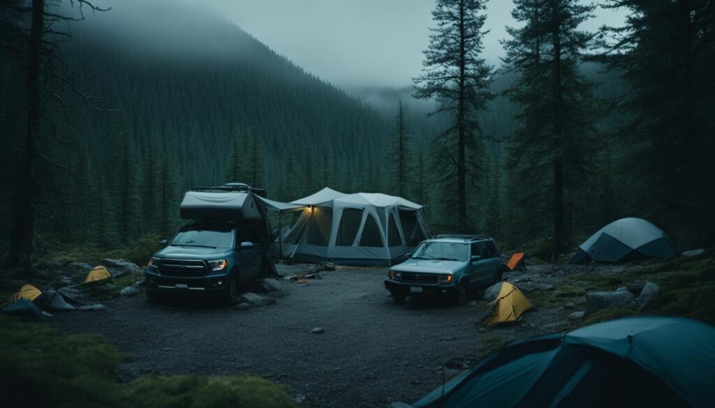 challenges of car camping