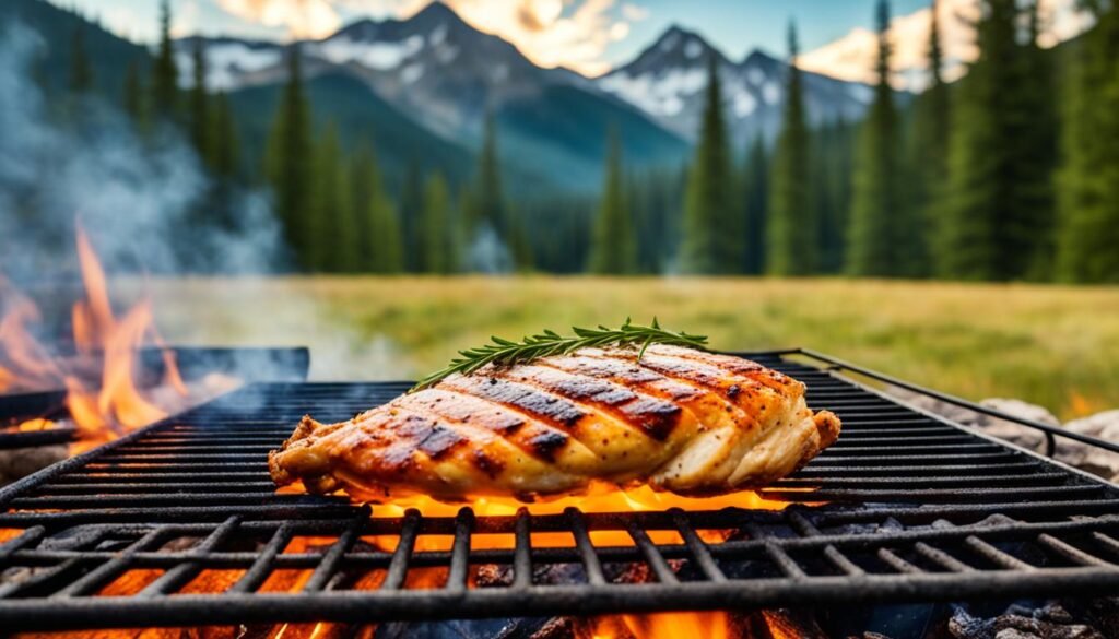 grilled chicken breast camping tips