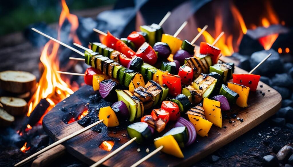 grilled ratatouille kebabs