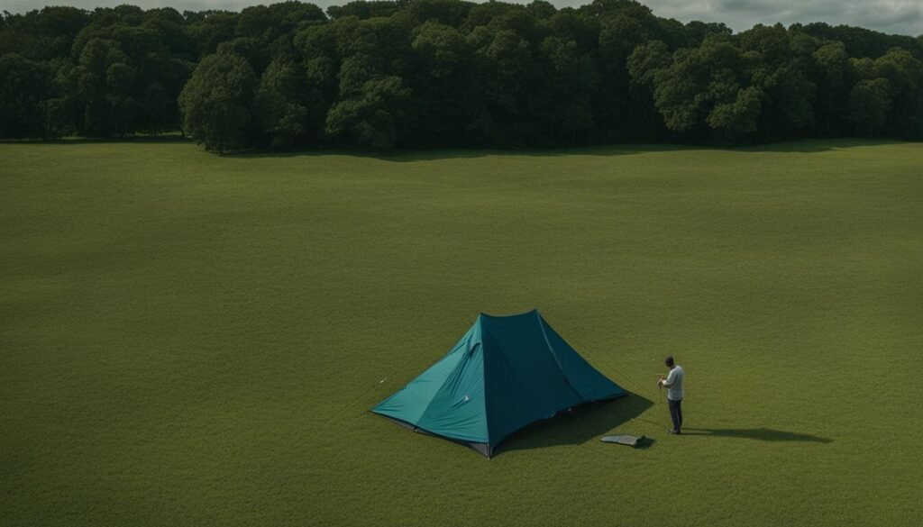 how to put up a pop up tent by yourself