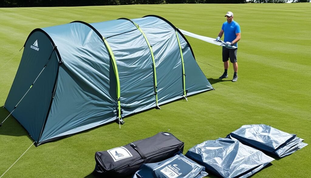 how to store tent after camping