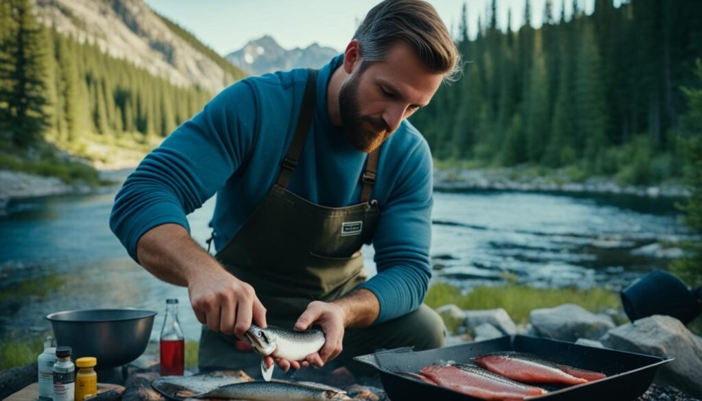 outdoor cooking methods for trout