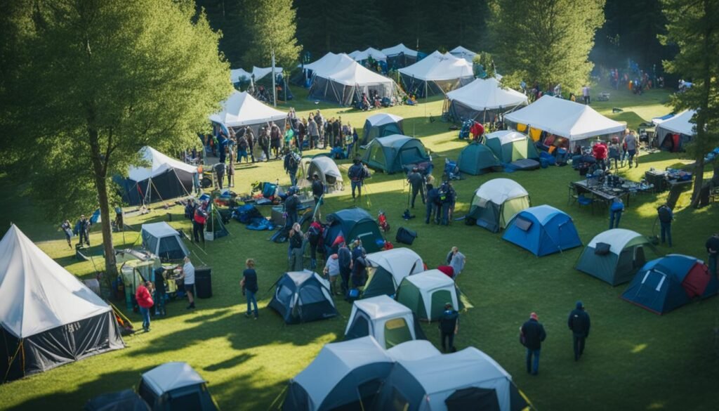 tent security at festivals