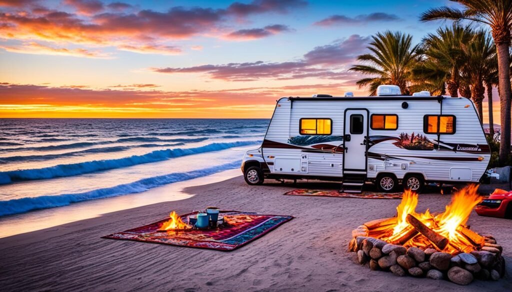 Louisiana RV Beach Camping