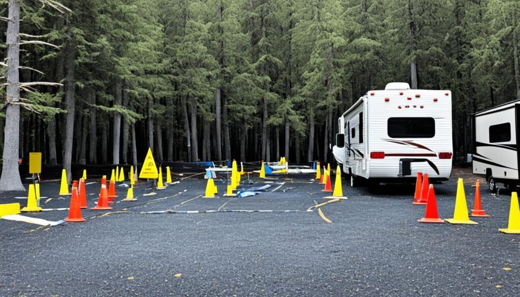 RV park emergency procedures