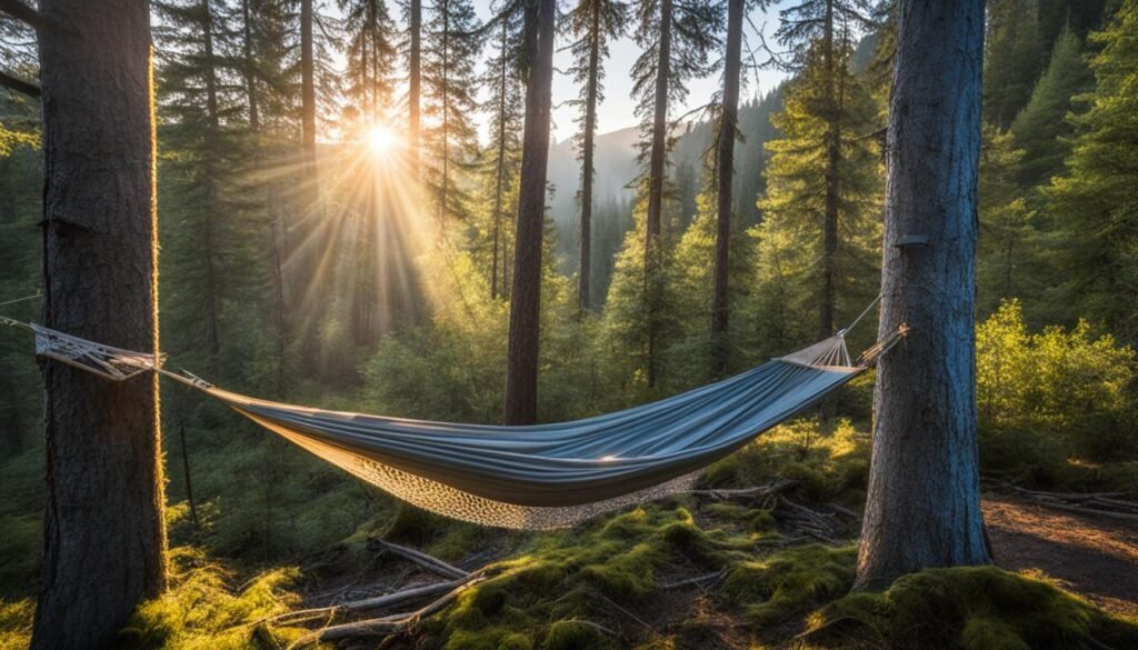 can you hammock camp in bear country