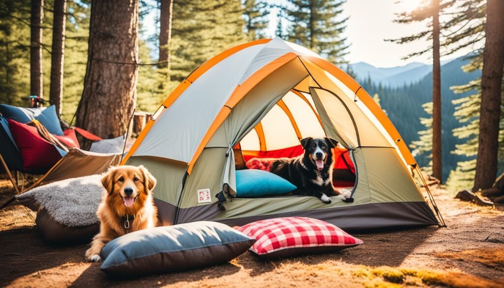 can you take dogs glamping