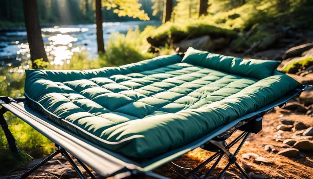 comfortable camping cot