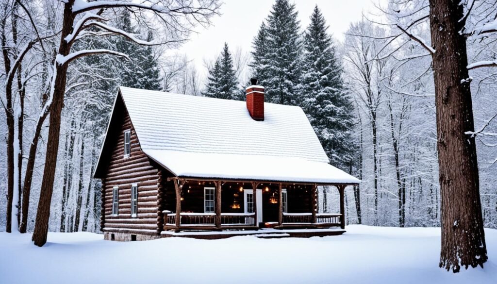 cozy cabin in Shelby