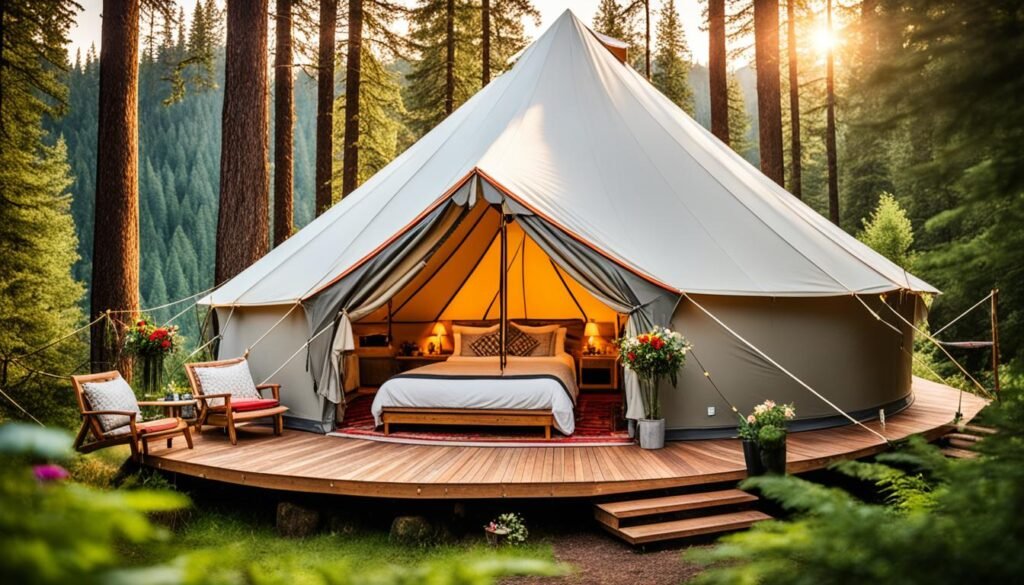 glamping on points and miles