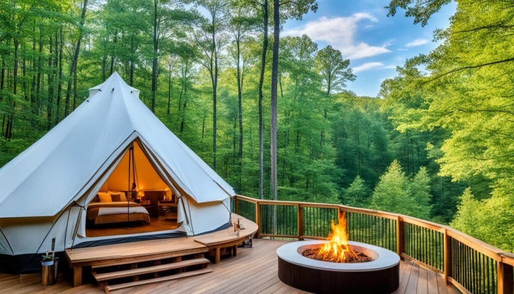 glamping resorts north carolina