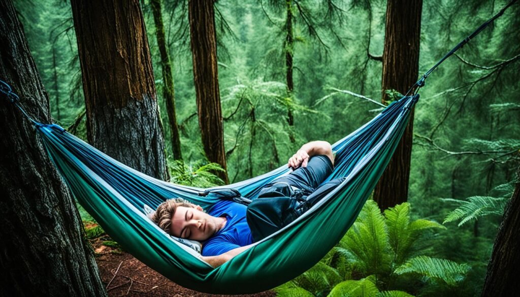 is hammock camping safe