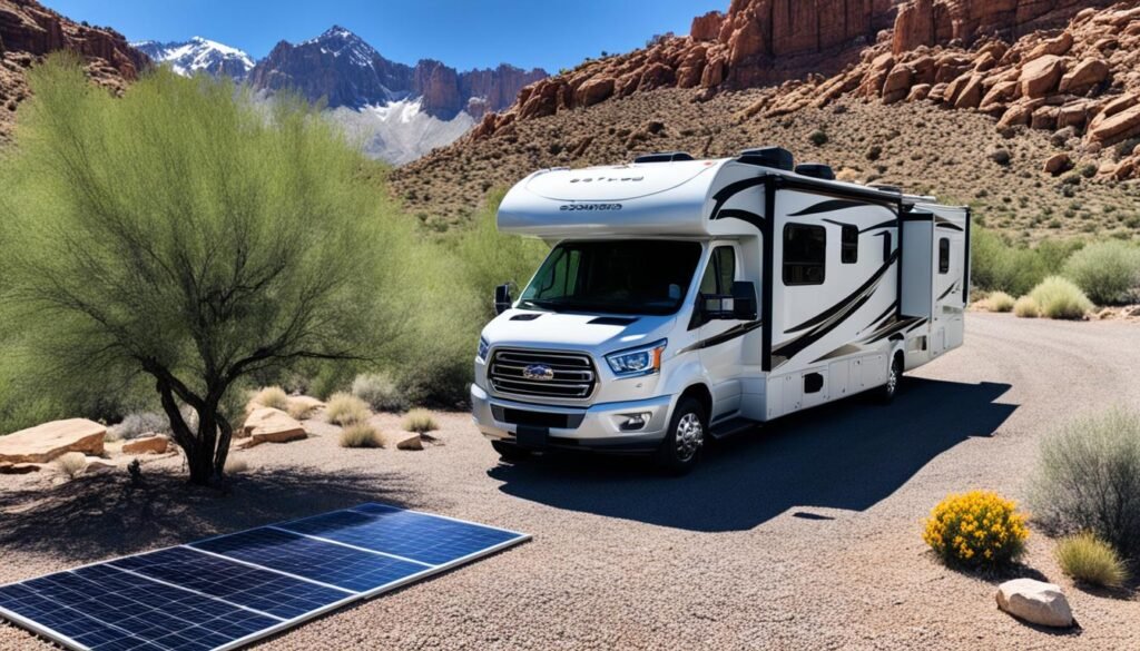 what does dry rv camping mean