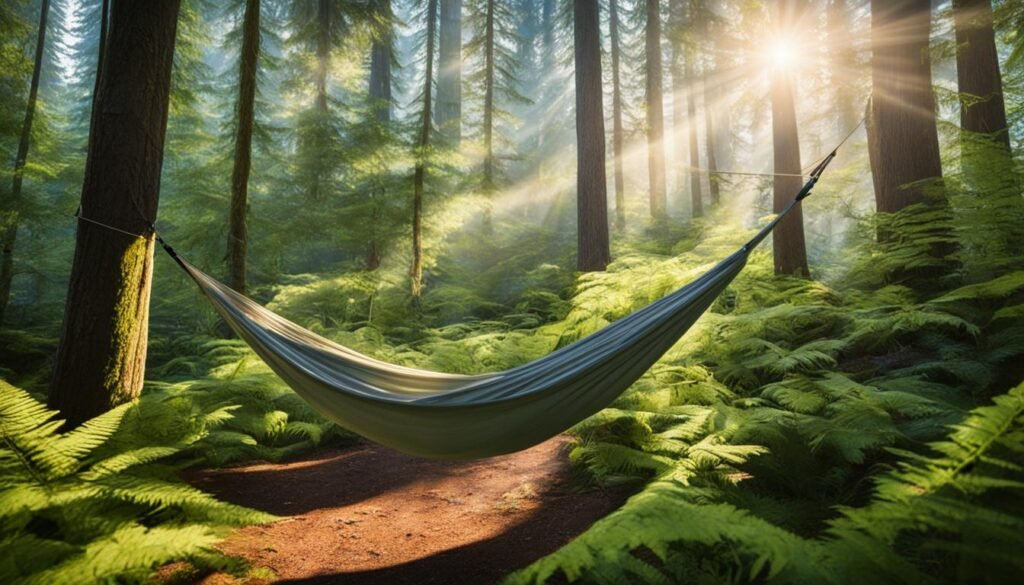 what is hammock camping