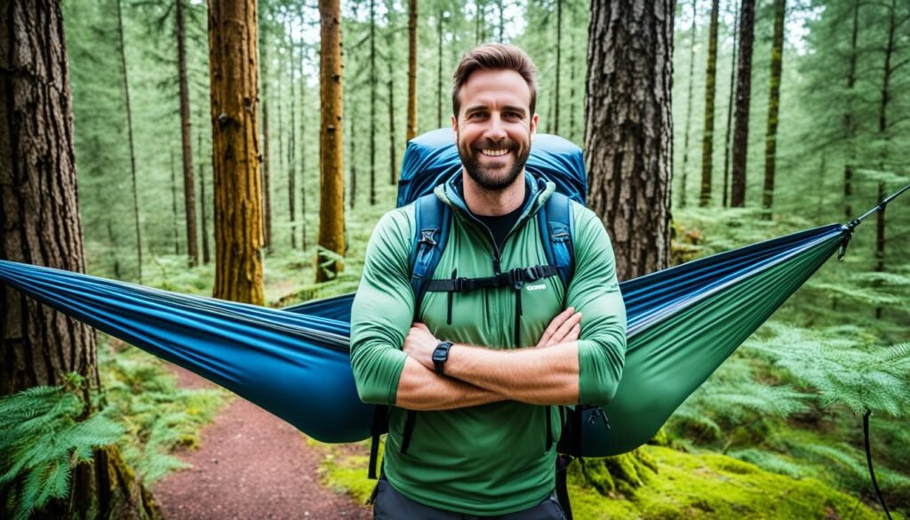 what size backpack for hammock camping