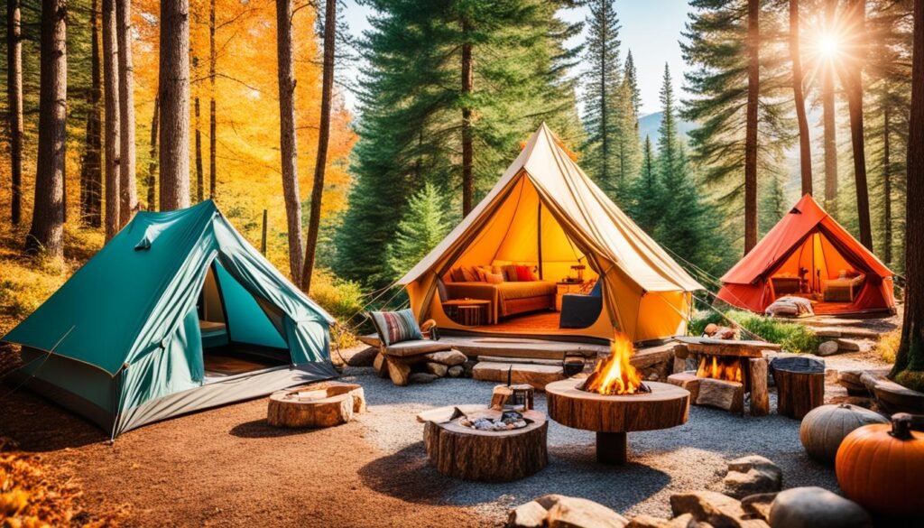 when can you go glamping