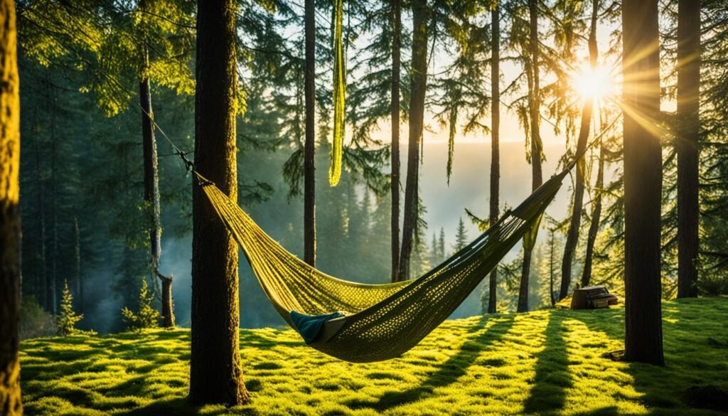 where can I hammock camp