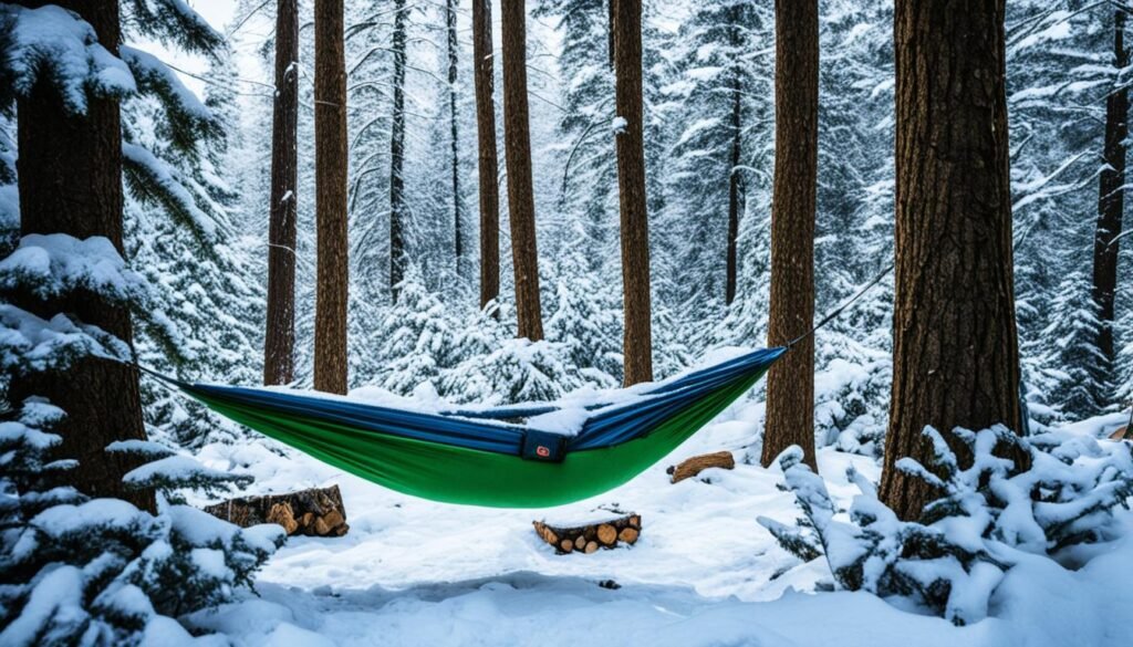 winter camping